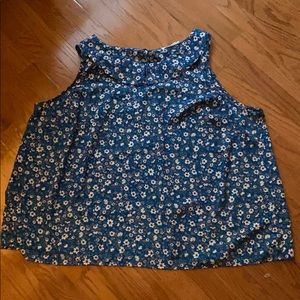 Pretty floral shell top